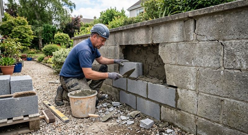 Block Wall Repair in Daytona Beach, FL