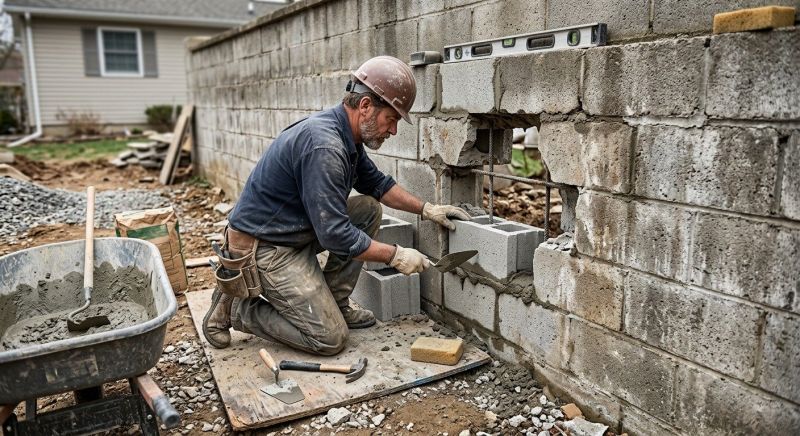 Block Wall Repair in Palm Coast, FL