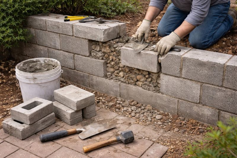 Block Wall Repair in Port Orange, FL