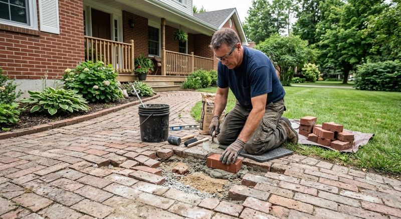 Brick Flatwork Repair in Volusia County, FL