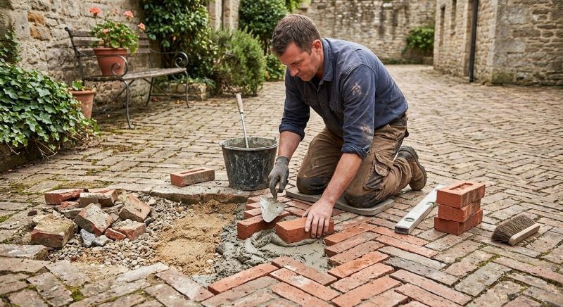 Brick Flatwork Repair in Volusia County, FL