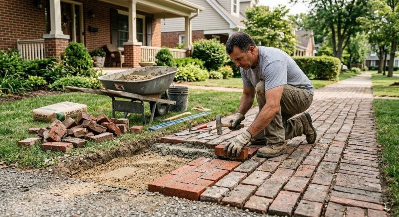 Brick Flatwork Repair in New Smyrna Beach, FL