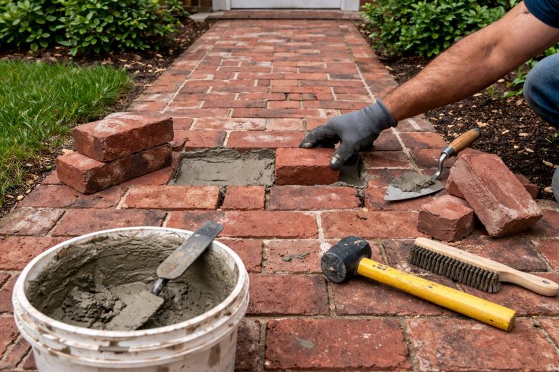 Brick Pathway Repair in Volusia County, FL