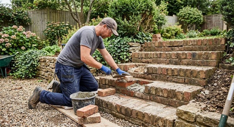 Brick Stairs Repair in Bunnell, FL