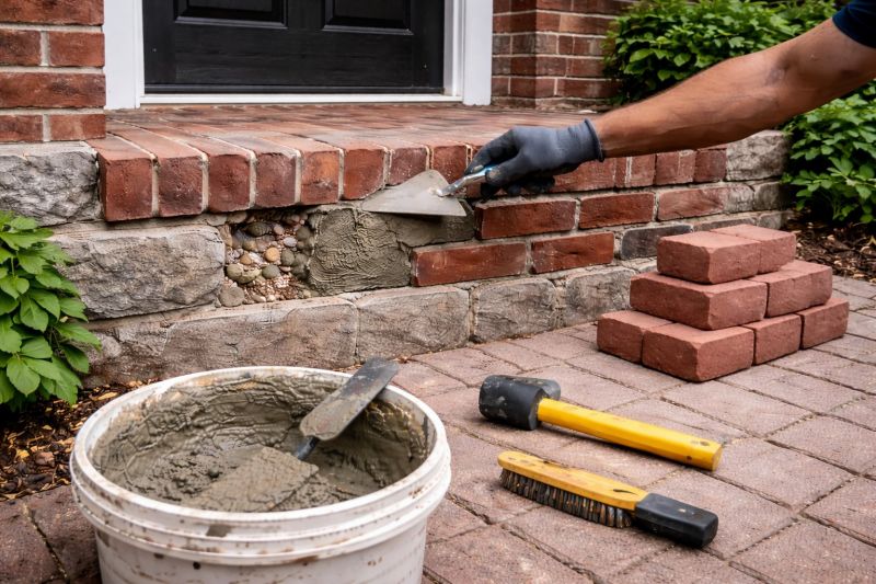 Brick Stoop Repair in Volusia County, FL