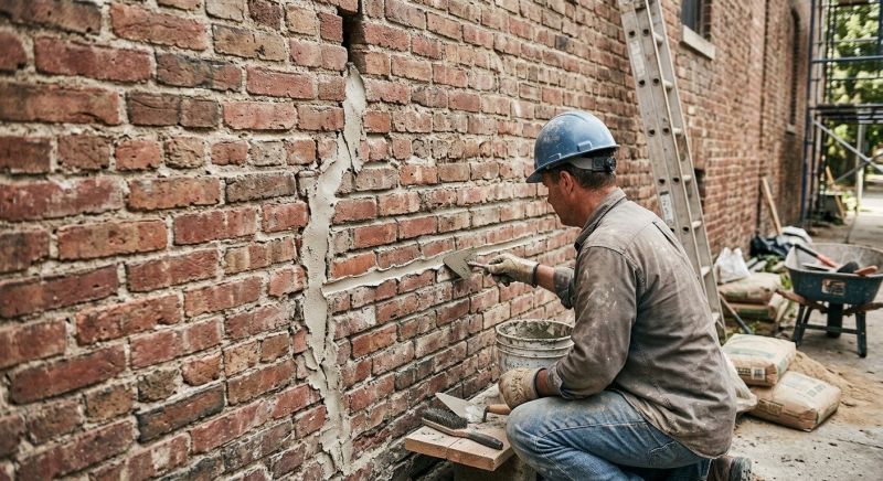 Brick Wall Repair in New Smyrna Beach, FL