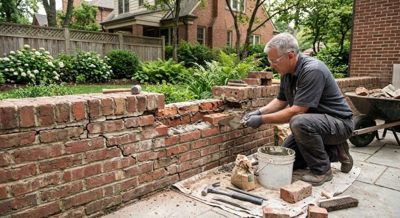 Brick Wall Repair in Port Orange, FL