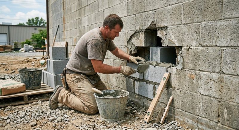 Concrete Block Repair in New Smyrna Beach, FL