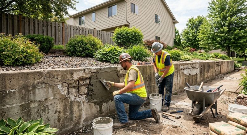 Retaining Wall Repair in Volusia County, FL