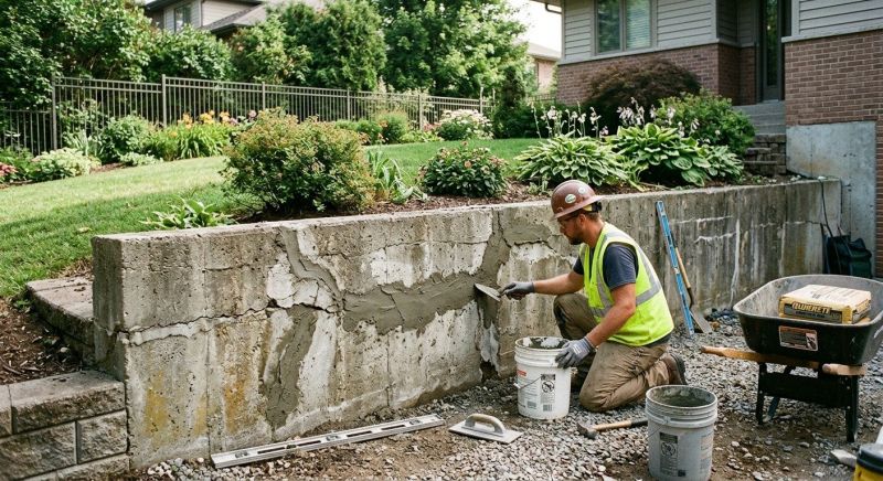 Retaining Wall Repair in Ormond Beach, FL