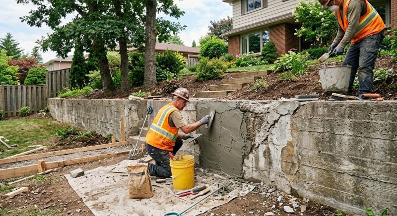 Retaining Wall Repair in Palm Coast, FL