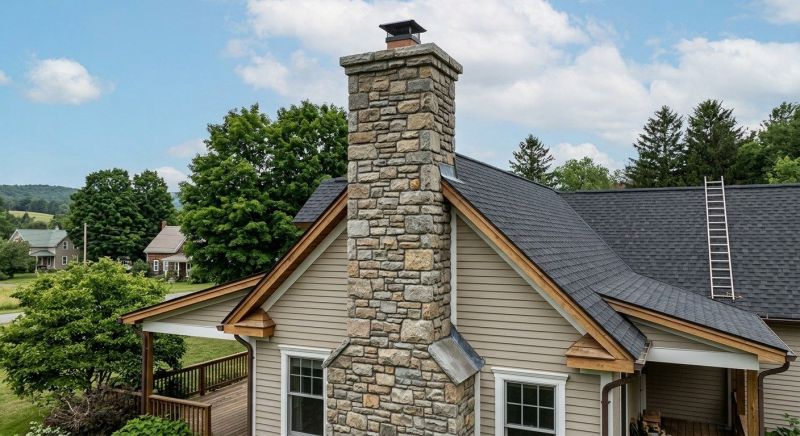 Stone Chimney Installation in Flagler County, FL