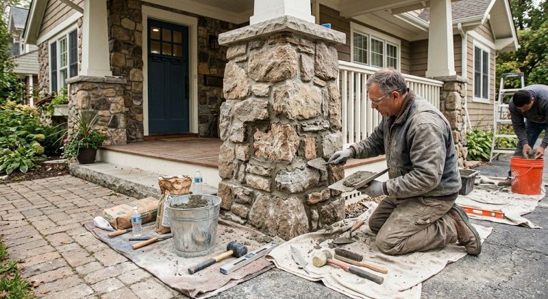 Stone Column Repair in Volusia County, FL