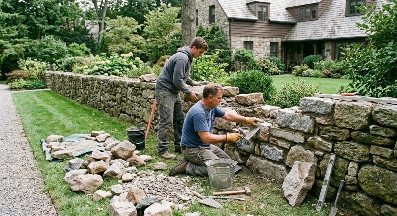 Stone Wall Repair in Flagler County, FL